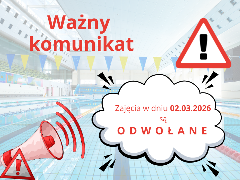 Odwołanie zajęć 02.03.2026